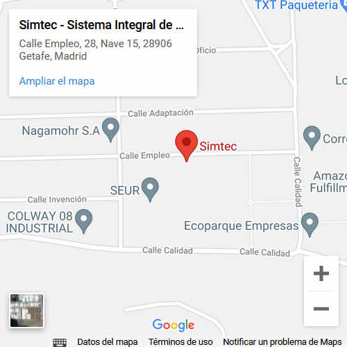 Como llegar a Simtec - Ruta en Google Maps